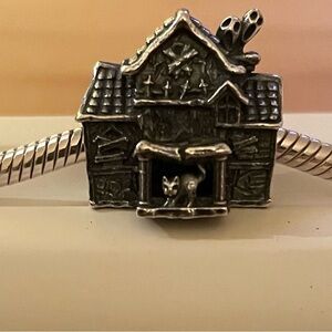 Haunted House Charm Bead